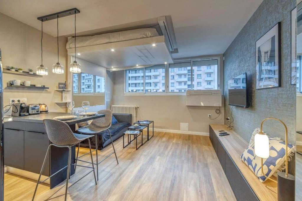 R'Apparts Studio Le Luxury N6 Grenoble Exterior foto